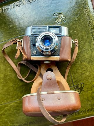 Cámara Voigtlander Antigua Marrón/Plata