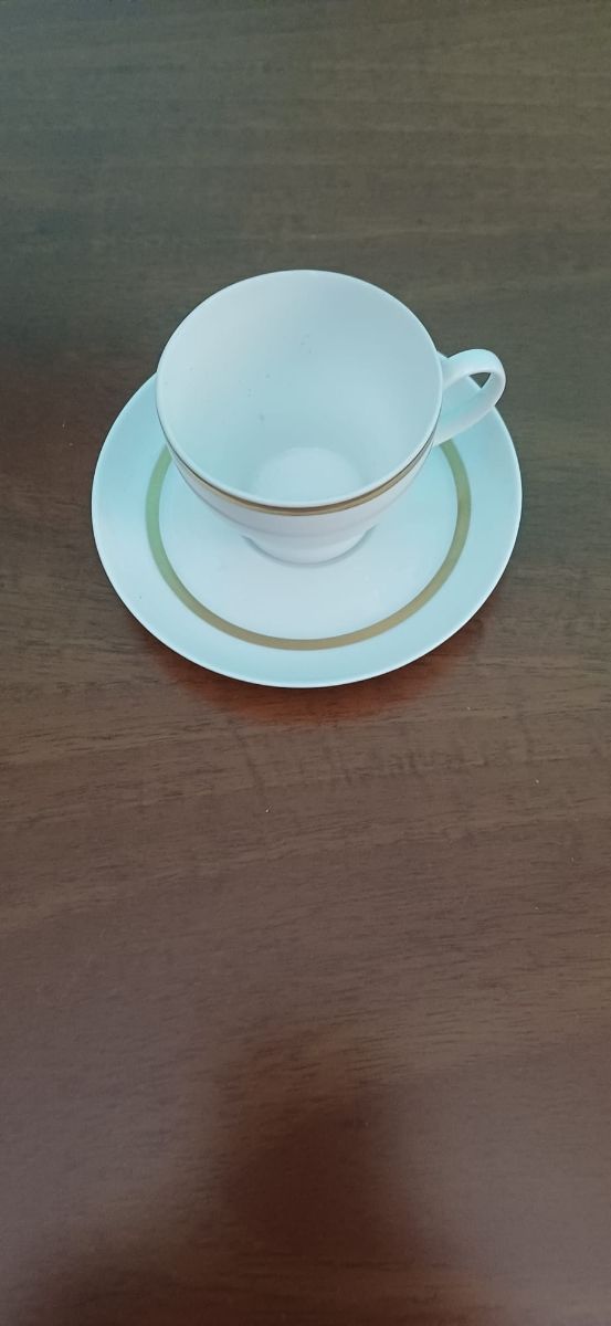 Servizio da caffè 12 pezzi con profili oro