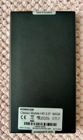 Disco Duro Externo Freecom Classic Mobile 2.5