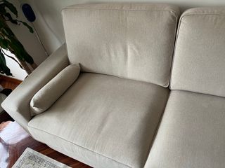 Sofá de 2 plazas gris