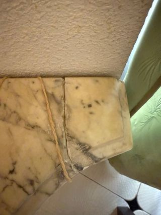 Consola Luis XVI Mármol y Madera
