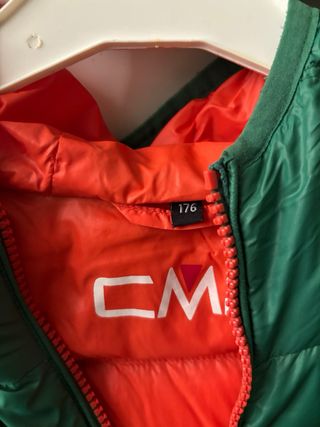 Plumas CMP verde talla 14-16 años o 176cms 