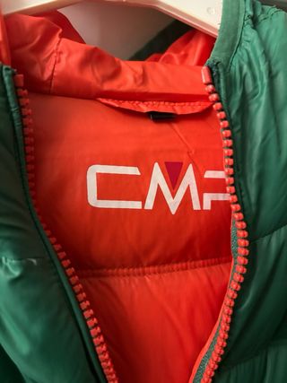 Plumas CMP verde talla 14-16 años o 176cms 