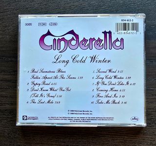 Cinderella - Long Cold Winter CD