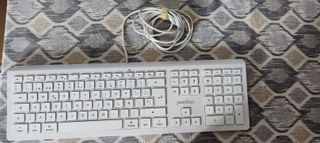 Teclado Perixx Blanco para Apple