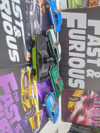 Lote 5 coches Fast & Furious 1:43
