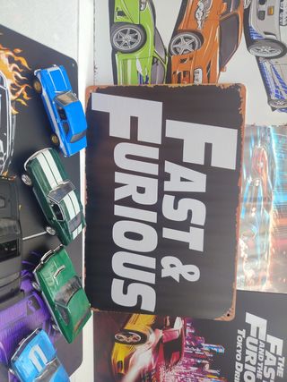 Lote 5 coches Fast & Furious 1:43