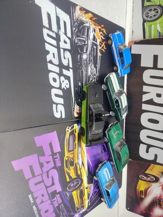 Lote 5 coches Fast & Furious 1:43