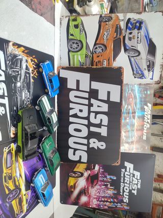 Lote 5 coches Fast & Furious 1:43