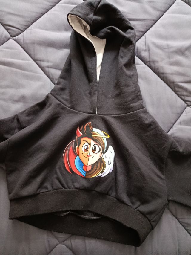 Sudadera Arta con estampado, talla de 7 a 8 años.