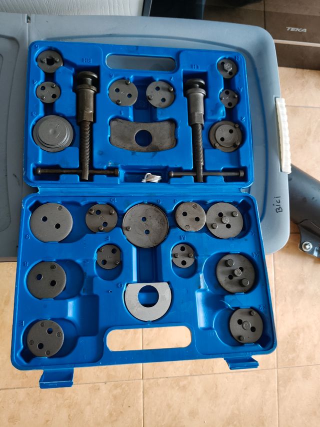 Reposición frenos automovil