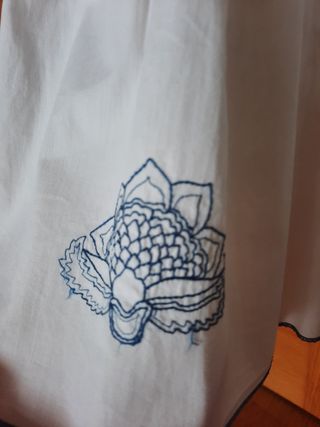 Falda Ibicenca Oky Coky Blanca