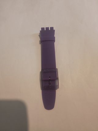 Correa Swatch Morada 19mm