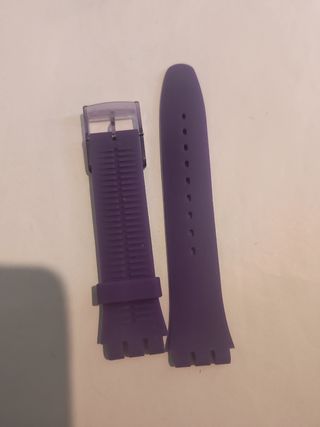 Correa Swatch Morada 19mm
