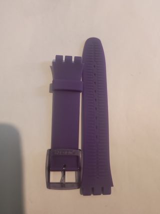 Correa Swatch Morada 19mm