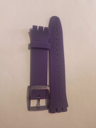 Correa Swatch Morada 19mm
