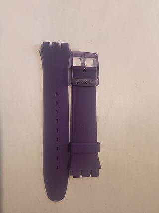 Correa Swatch Morada 19mm