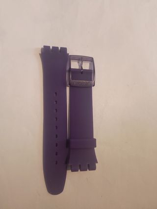 Correa Swatch Morada 19mm