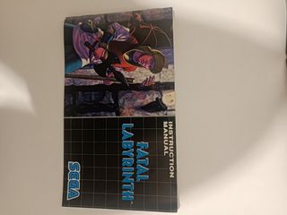 Mega Drive Fatal Labyrinth Sega Mega Drive
