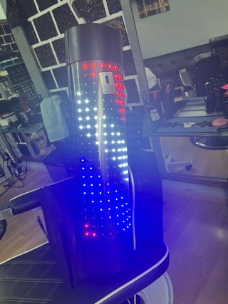 Post Barbería Nuevo con Luces LED