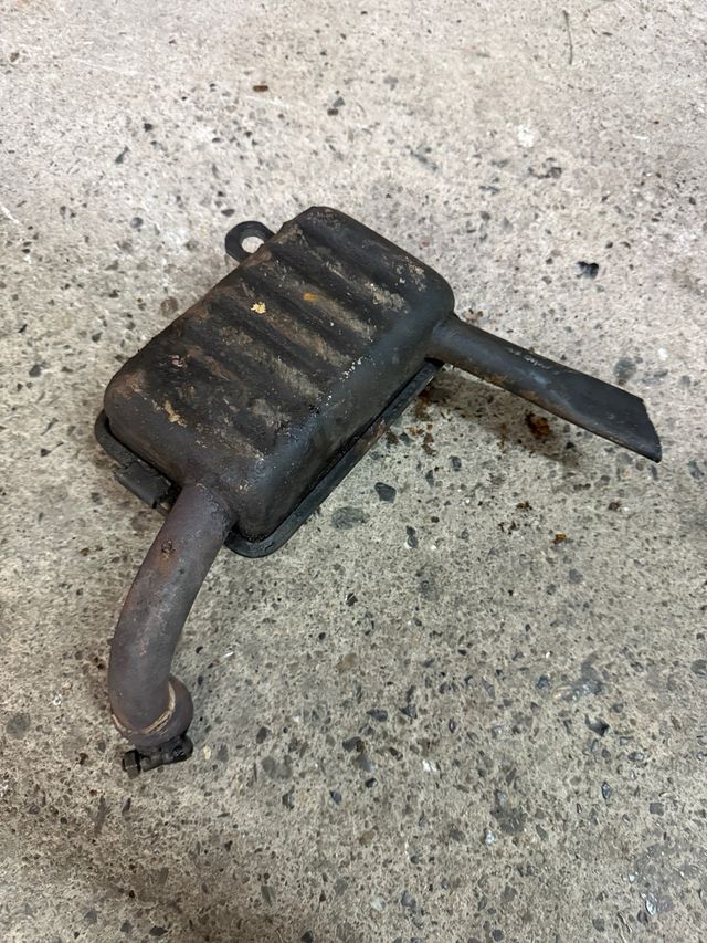 Tubo de escape Vespa manillar de tubo