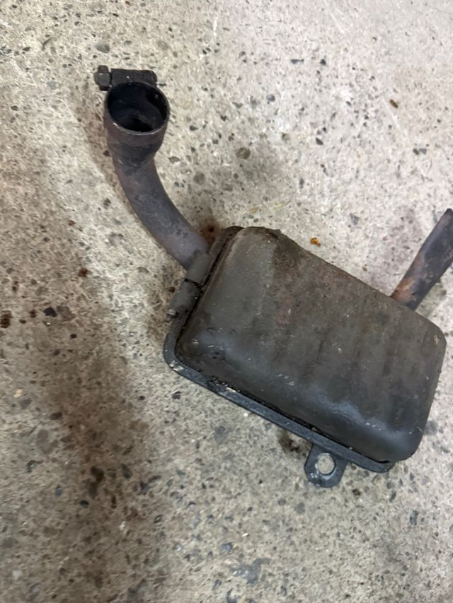 Tubo de escape Vespa manillar de tubo