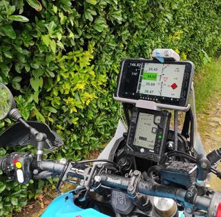 Kit Roadbook Completo Moto GPS