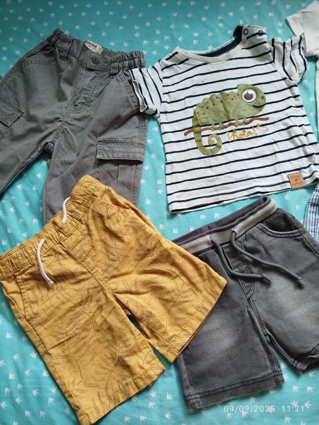 Ropa Niño 6-12 meses: Pantalones y Camisetas