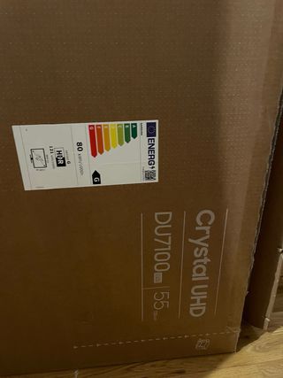 Samsung TV Crystal UHD 55” 4K HDR Smart TV 2024