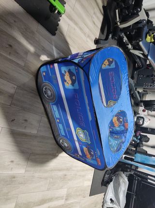 Coche Policía Infantil Plegable