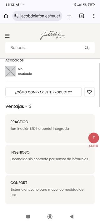 Espejo Baño Antivaho y LED.2 unidades.