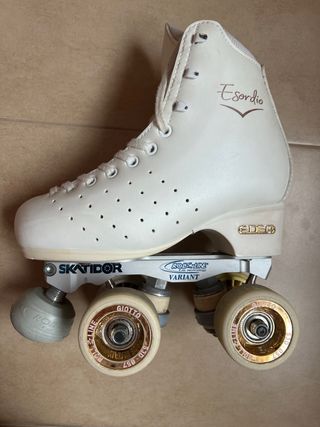 Patines Artísticos 4 Ruedas Blancos