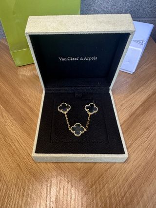Pulsera Van Cleef & Arpels Oro Negro
