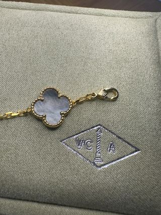 Pulsera Van Cleef & Arpels Oro Negro
