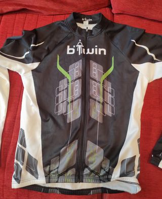 Maillot ciclismo manga larga Btwin