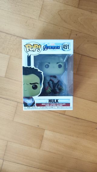 Funko Pop Hulk 451 Avengers Nuevo