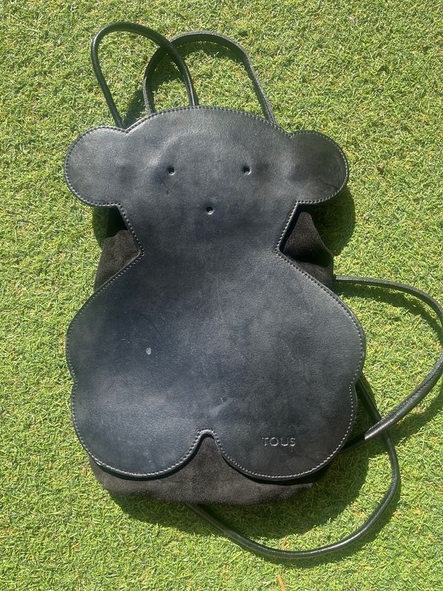 Mochila Oso Piel Tous Negra
