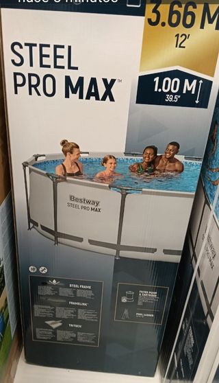 Piscina Bestway Steel Pro Max 3.66m