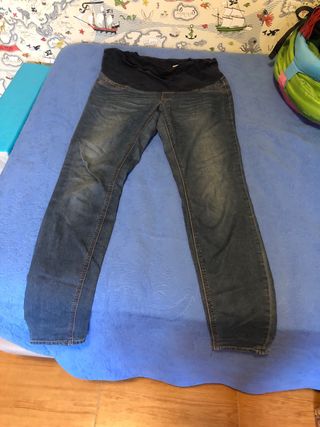 Pantalón Maternidad H&M Skinny Talla 36