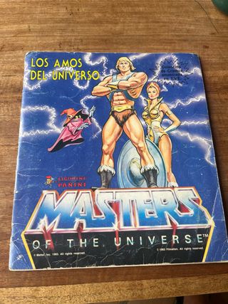Album Panini Masters del Universo Completo
