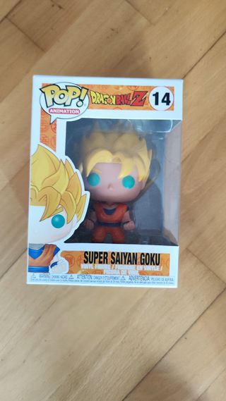 Funko Pop Super Saiyan Goku #14 nuevo.