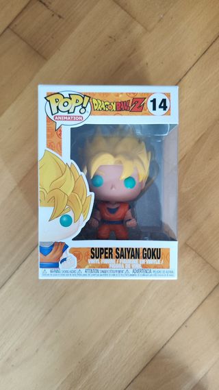 Funko Pop Super Saiyan Goku #14 nuevo.