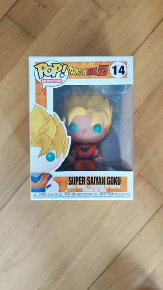 Funko Pop Super Saiyan Goku #14 nuevo.