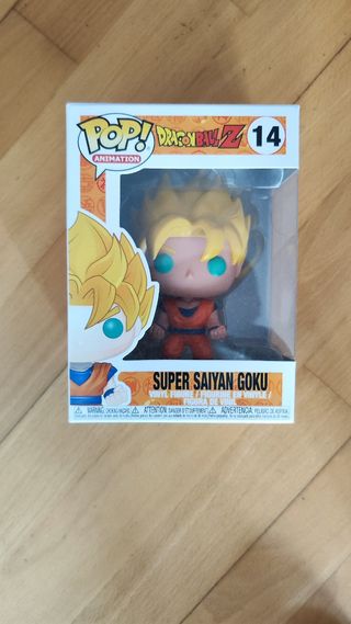 Funko Pop Super Saiyan Goku #14 nuevo.