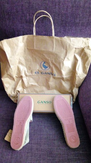 Zapatillas alpargatas El Ganso talla 41 Nuevas