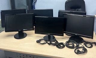 Lote 6 Monitores Asus 17-19 pulgadas 