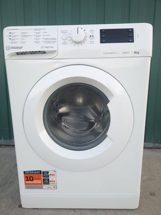 LAVADORA INDESIT 9 KG 1.200 RPM A +++.