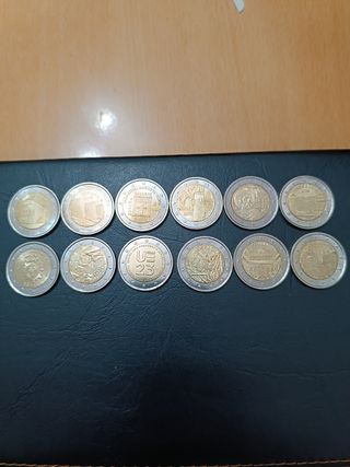 Collezione di monete in euro