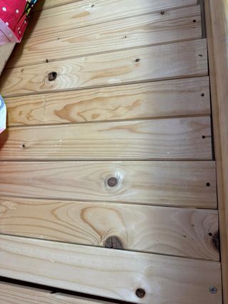 Litera de madera de 90