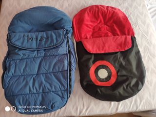 Saquitos para carrito de bebé.